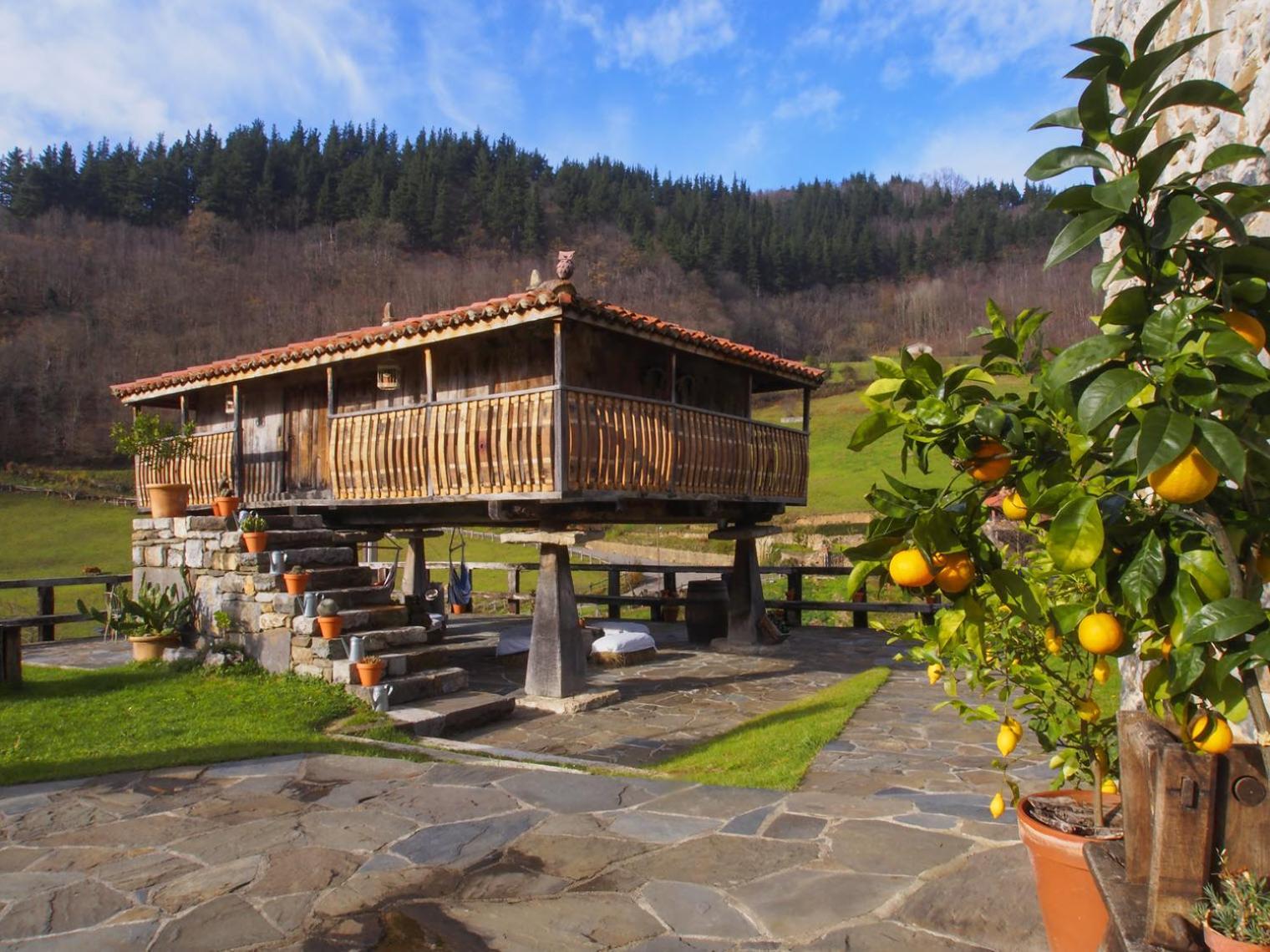 Hotel Casona De El Castaniu Serrapio Exteriér fotografie
