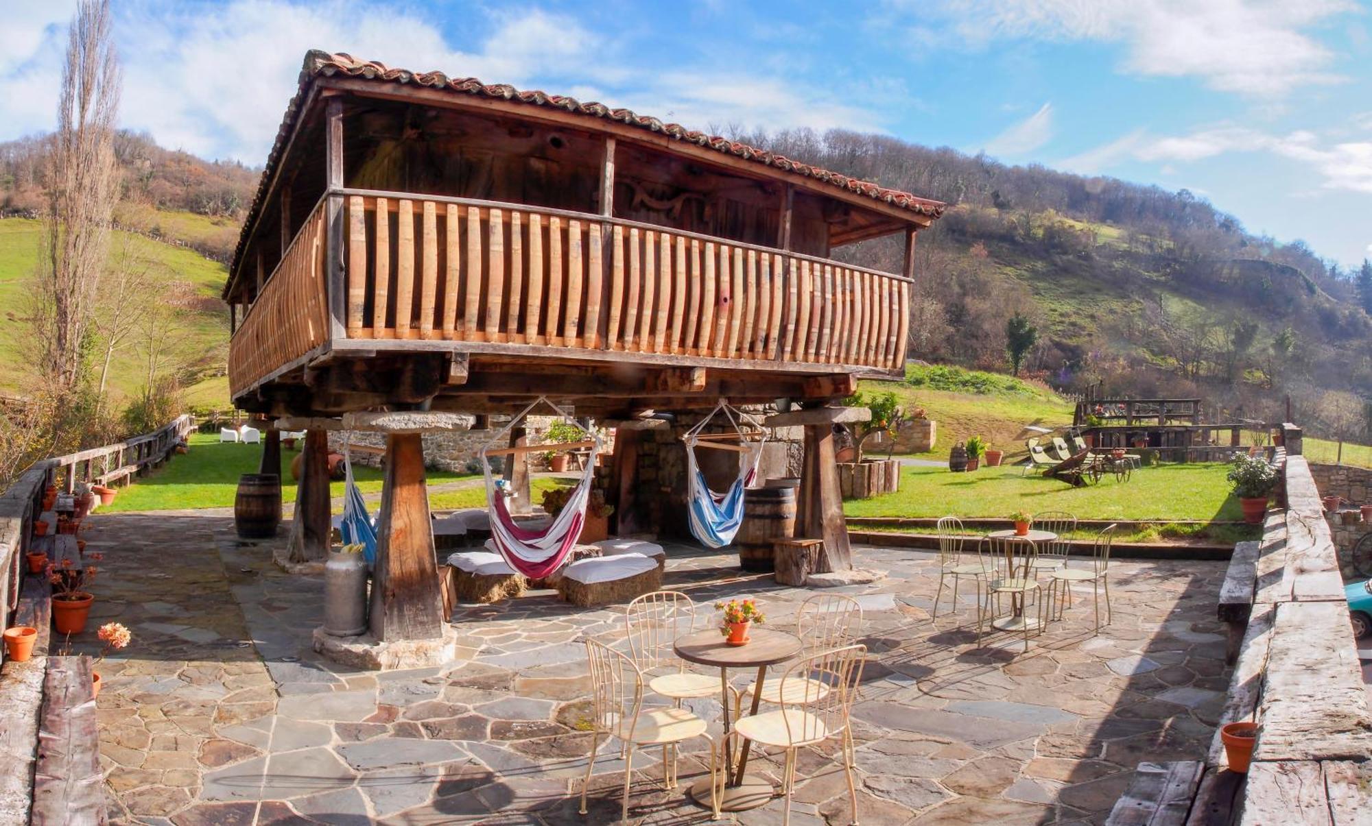 Hotel Casona De El Castaniu Serrapio Exteriér fotografie